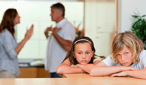 ¿Cómo manejar una separación delante de tus hijos?