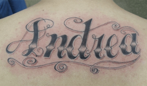 Riesgos de tatuarte el nombre de otra persona