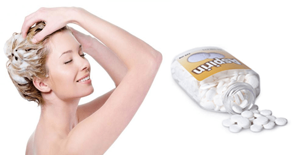 Beneficios de la aspirina para el cabello
